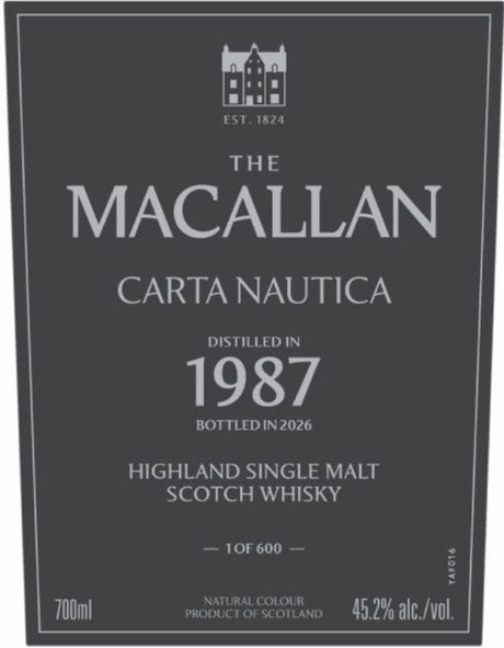 THE MACALLAN label