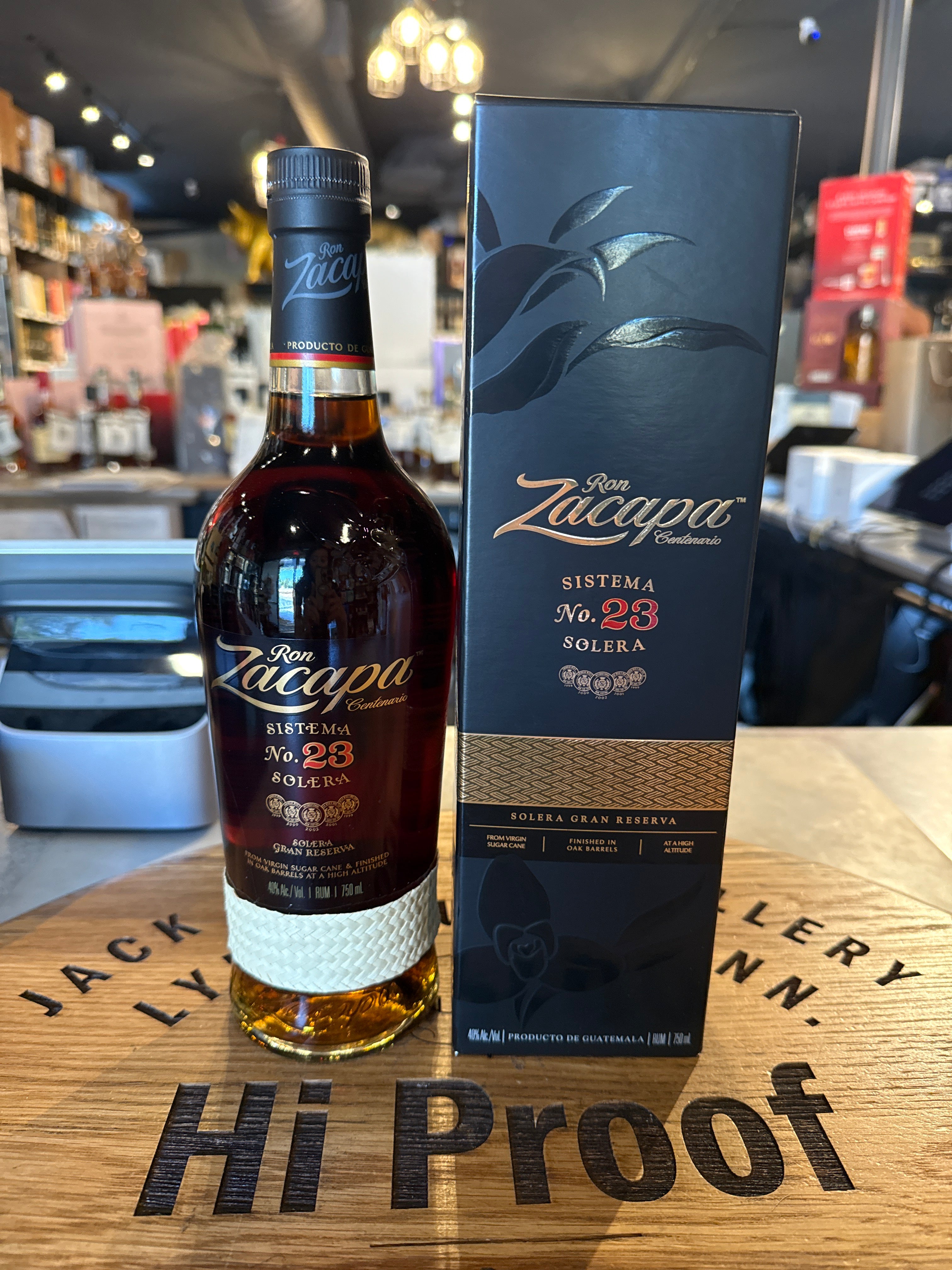 サンディ・ラム Ron Zacapa 23 Year Solera Rum (750 ml) – Hi Proof