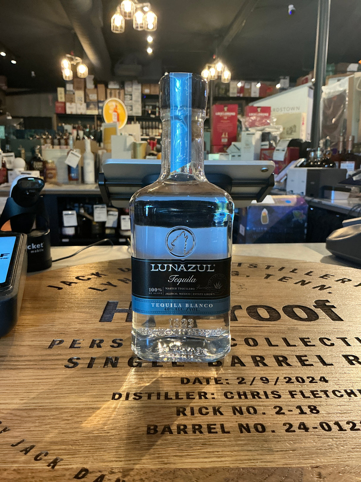 Lunazul Tequila Blanco 80 Proof 375ml
