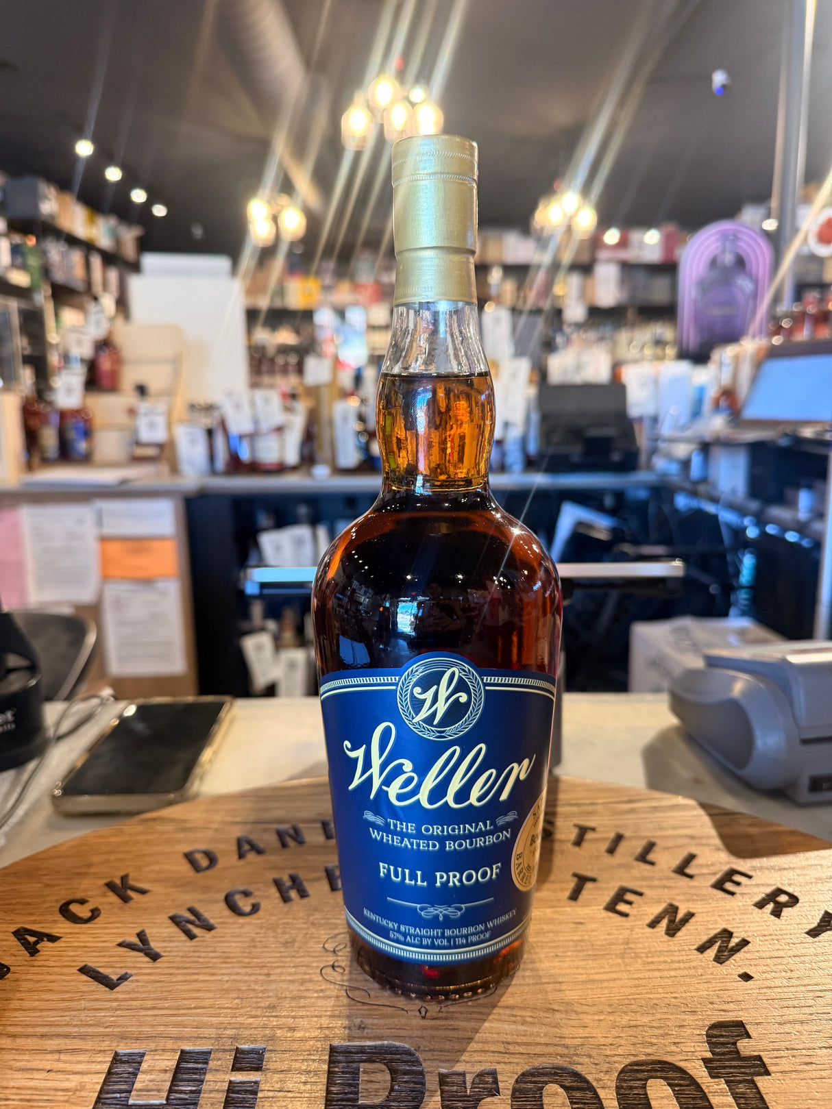 W.L. Weller Full Proof Single Barrel private pick 750ml