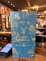 Glenfiddich Bourbon Barrel Reserve 14 Year Old Single Malt Scotch Whisky 750ml with 15 Year 50ml & 18 Year 50ml Gift Pack