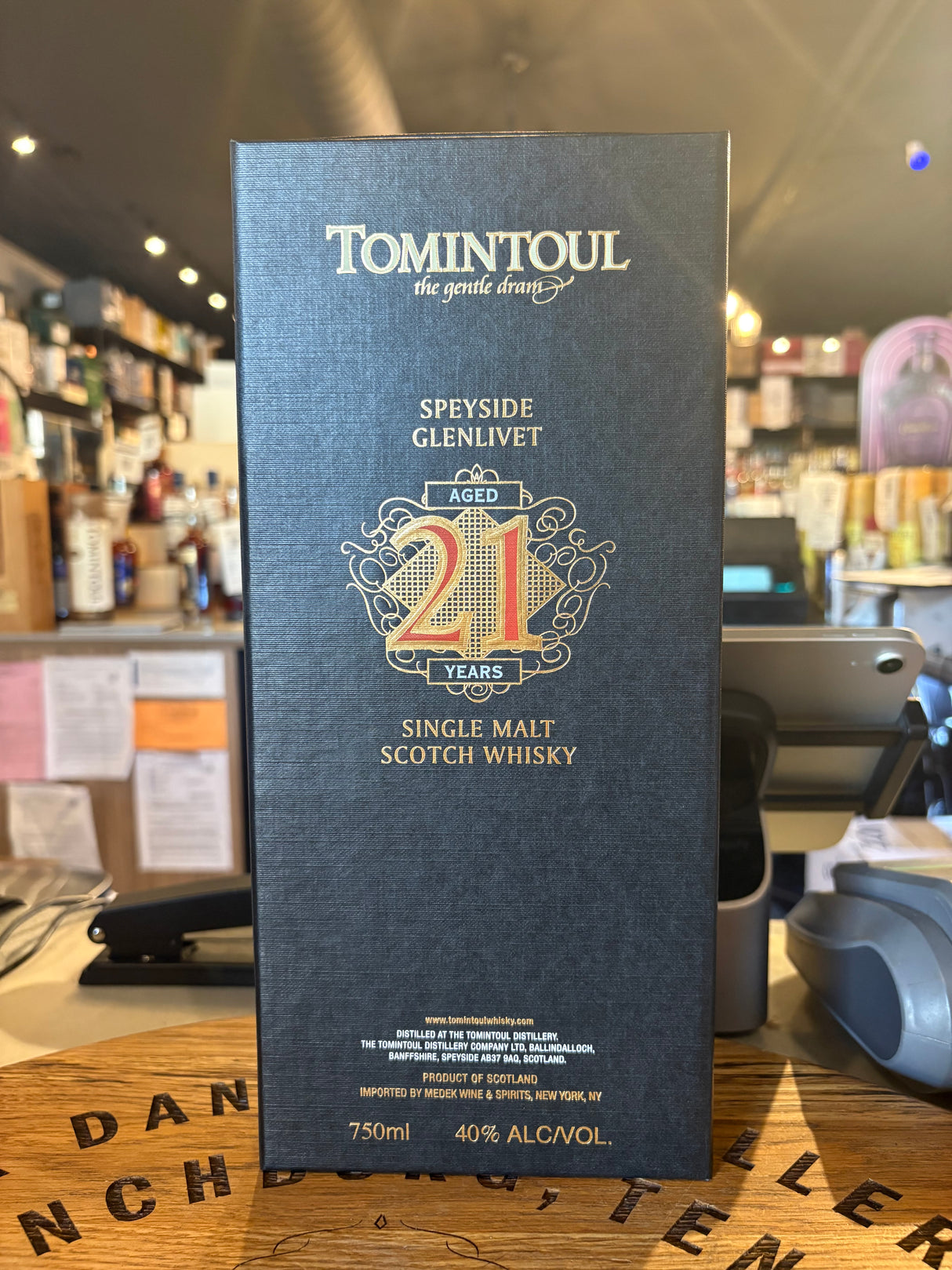 Tomintoul 21 Year Single Malt Scotch Whisky 750ml