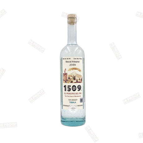 1509 Mezcal Artesanal Joven Tobalal 750ml bottle by Delantero premium agave spirits