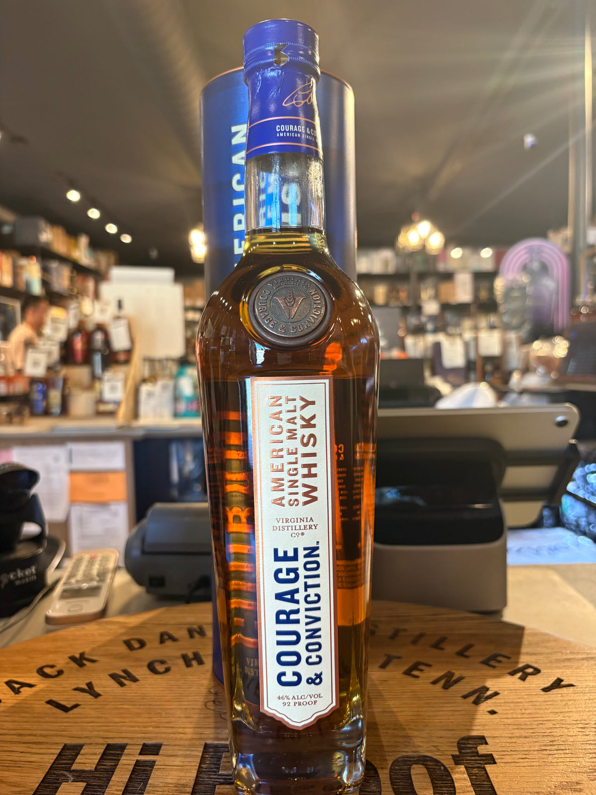 Courage & Conviction 3years old  American Single Malt Whisky 92 Proof 750ml-Special Price