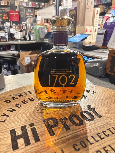 1792 Bourbon Cognac Cask Finish 95 Proof 750mL bottle - premium Kentucky bourbon with French cognac barrel aging