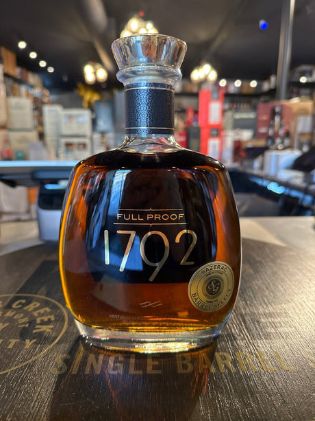 1792 Full Proof Single Barrel #597 bourbon whiskey bottle 125 proof 750ml premium Kentucky straight bourbon
