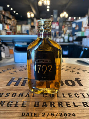 1792 Small Batch Kentucky Straight Bourbon Whiskey 93.7 Proof 200mL bottle on white background