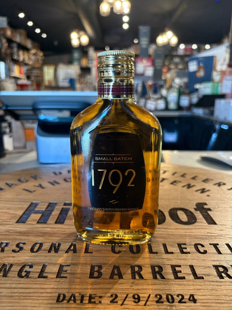 1792 Small Batch Kentucky Straight Bourbon Whiskey 93.7 Proof 200mL bottle on white background