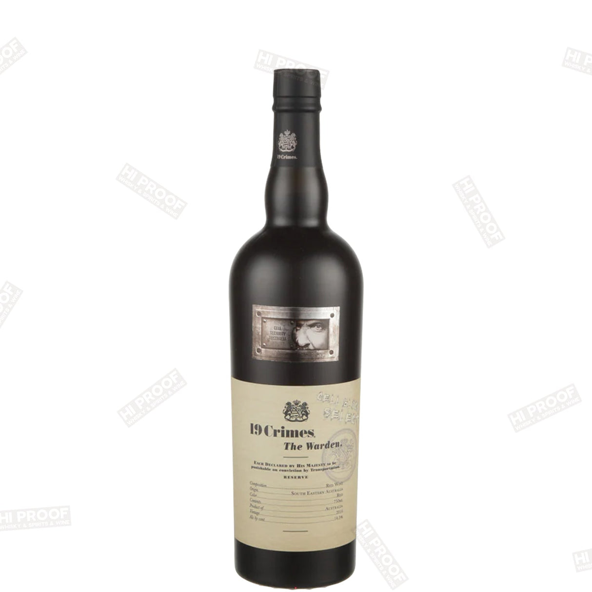 19 Crimes The Warden Red Blend Wine - 750ml - Hi Proof - 19 Crimes