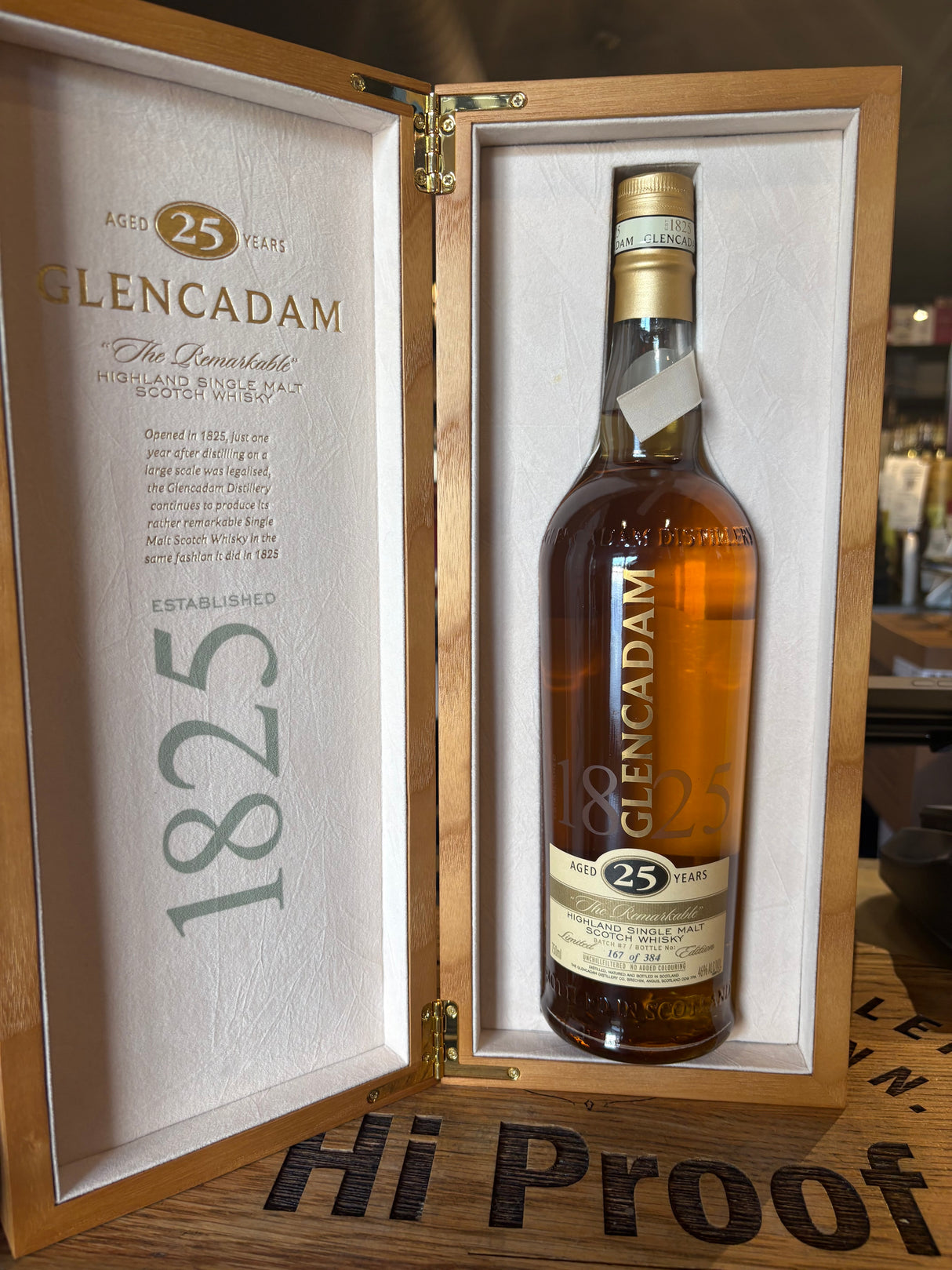 Glencadam 25 Year Single Malt Scotch Whisky 750ml