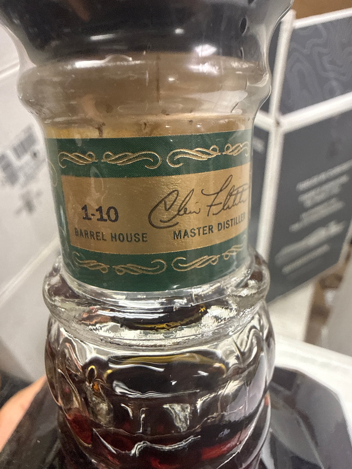 Jack Daniels Barrel Proof Single Barrel Cask Strength Tennessee Straight Rye Whiskey 750 ml warehouse 1-10 , 134 proof