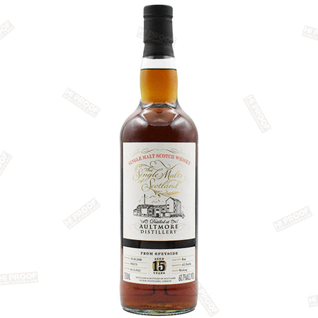 2008 Aultmore 15 Year Old The Single Malts Of Scotland Scotch Whisky - Hi Proof - The Single Malts Of Scotland