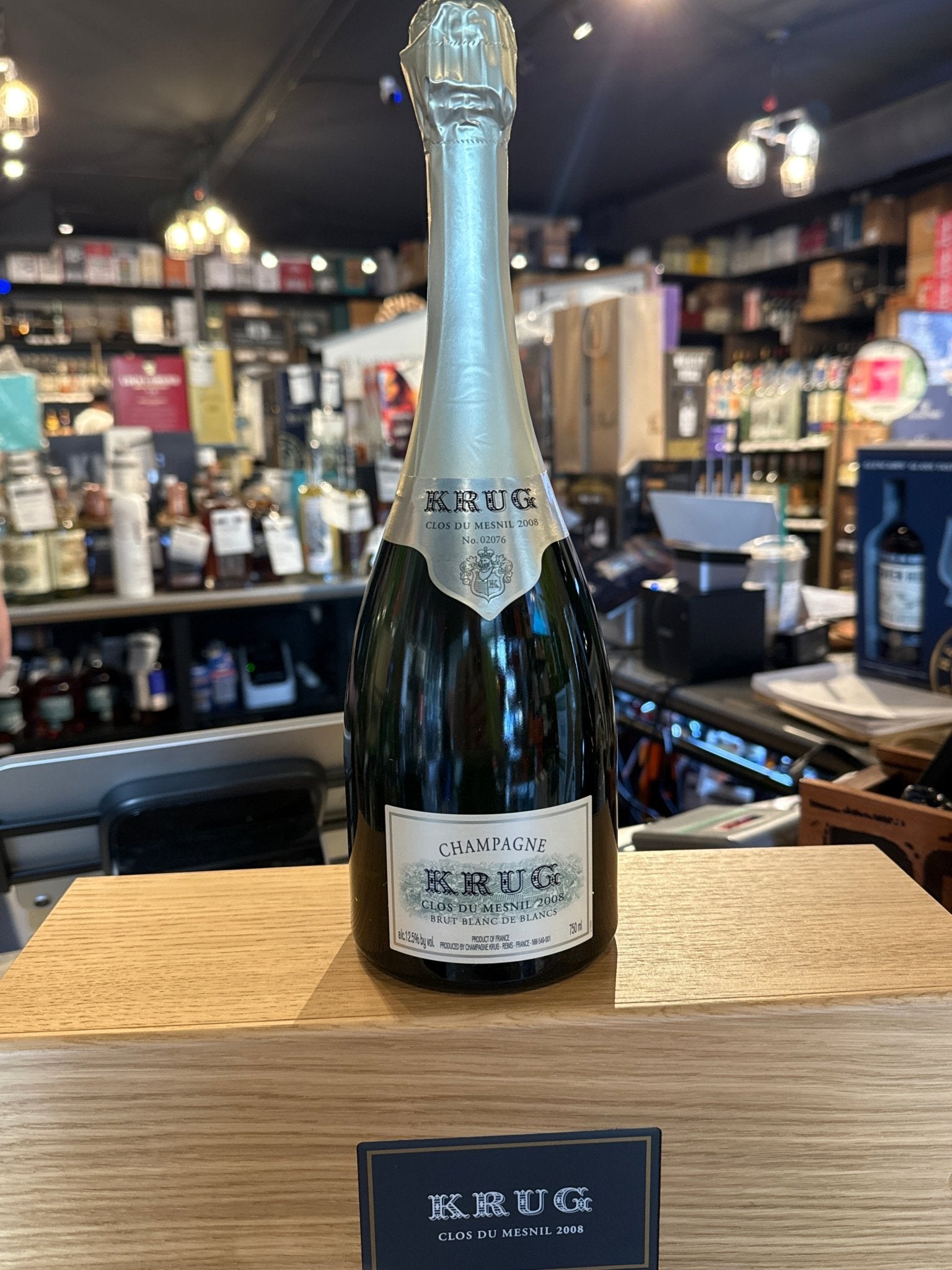2008 Krug Clos du Mesnil Champagne - Blanc de Blancs – Hi Proof