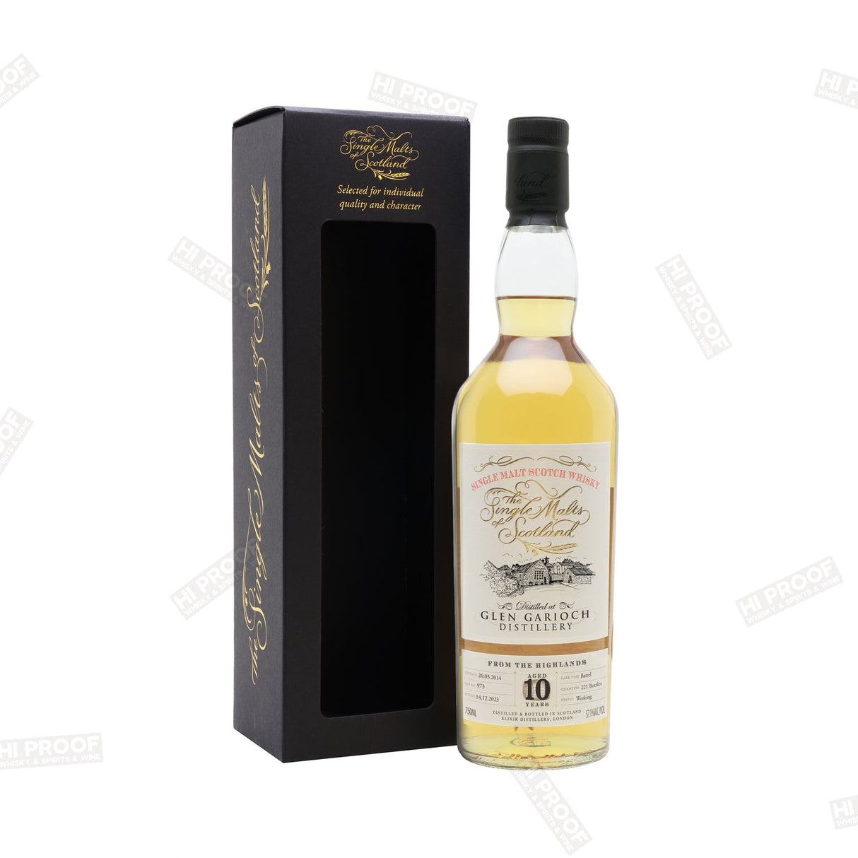 2013 Glen Garioch 10 year old The Single Malts Of Scotland Scotch Whisky 750ml - Hi Proof - The Single Malts Of Scotland