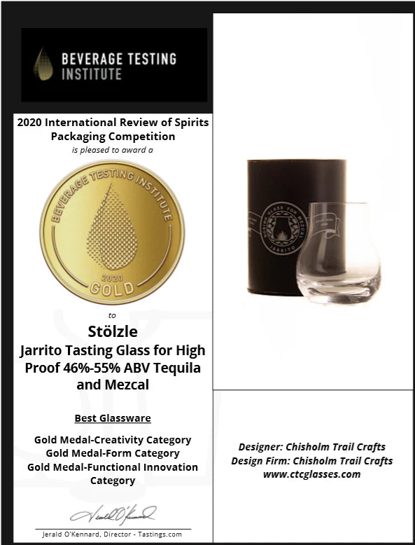 CTC Chisholm Trail Crafts HIGH PROOF GLASS