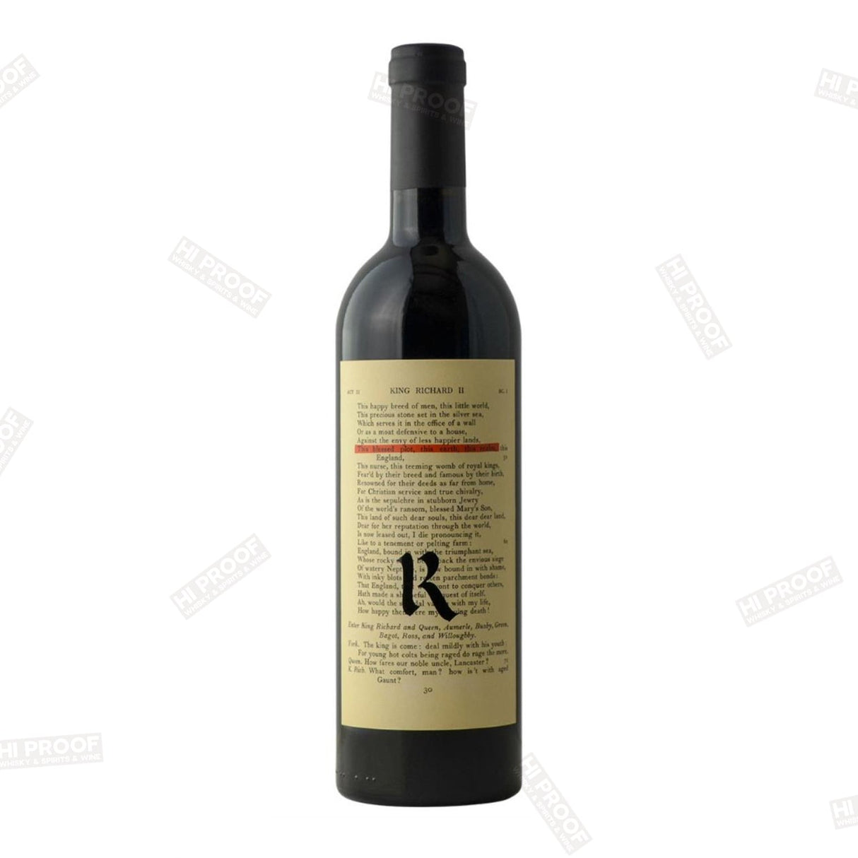 2021 Realm The Bard 750ml - Hi Proof - Realm