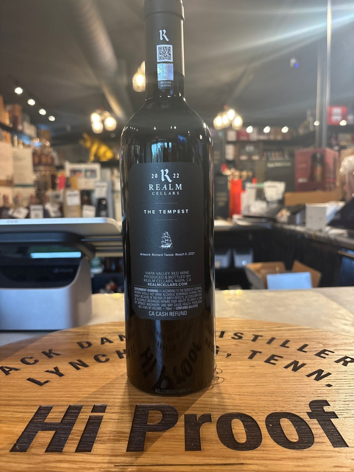 2022 REALM 'The Tempest' Proprietary Blend Napa Valley 750ml - Hi Proof - Realm