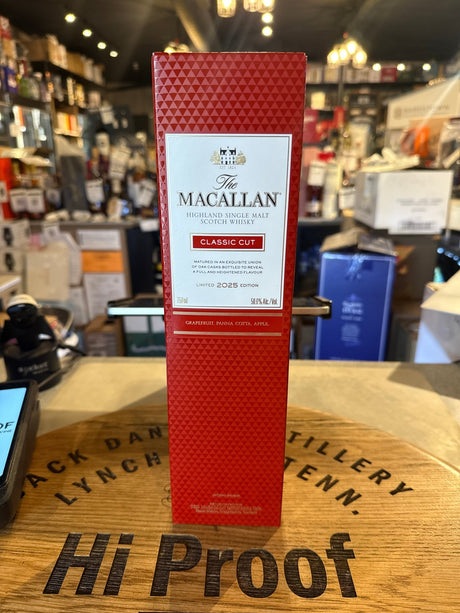 2025 MACALLAN CLASSIC CUT 101.2 Proof SINGLE MALT SCOTCH WHISKY 750mL - Hi Proof - Macallan