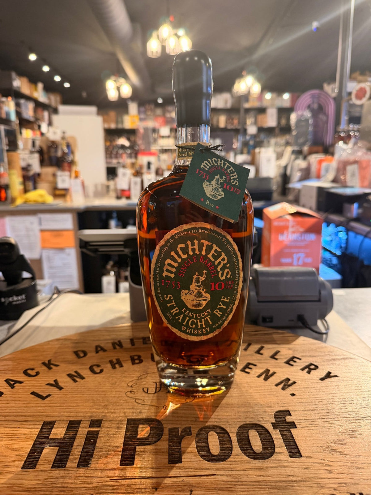 2026 Michter's 10 Year Old Single Barrel Straight Rye Whiskey 750ml - Hi Proof - Michter’s