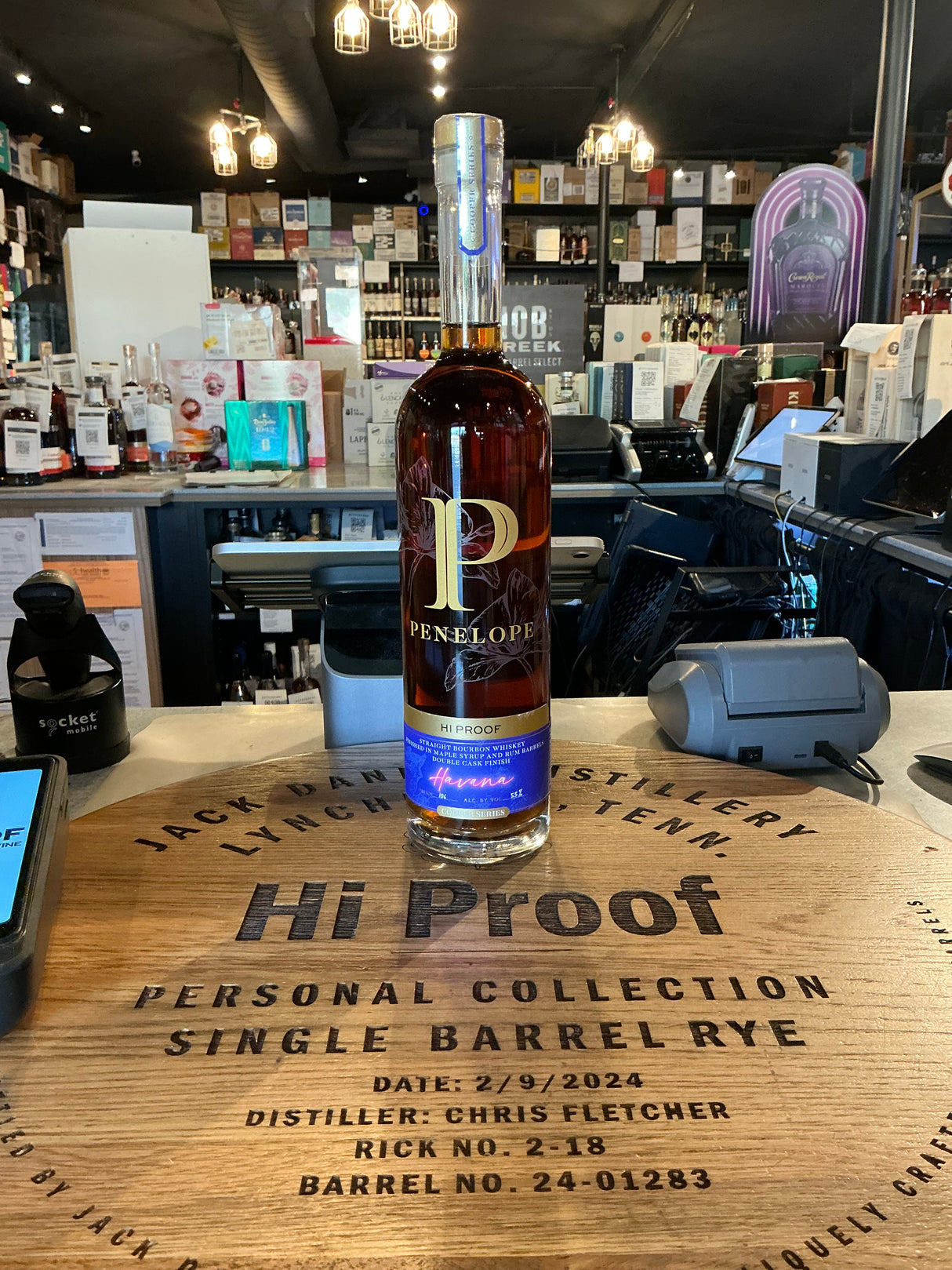 Penelope Havana Single Barrel Hi Proof Pick 106 Proof Bourbon Whiskey 750ml  (Spend $80 get it for $89.99)