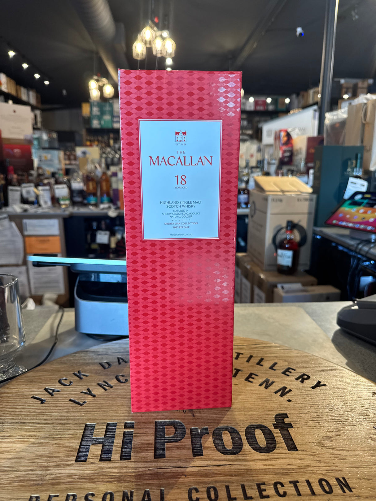 NEW DESIGN MACALLAN 18 SHERRY 750ML