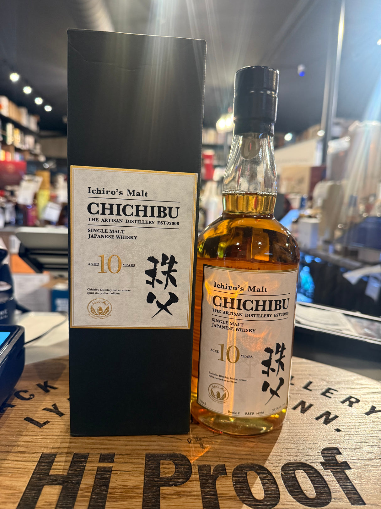 Ichiro's Malt Chichibu Distillery 10 Year Japanese Whisky 700mL