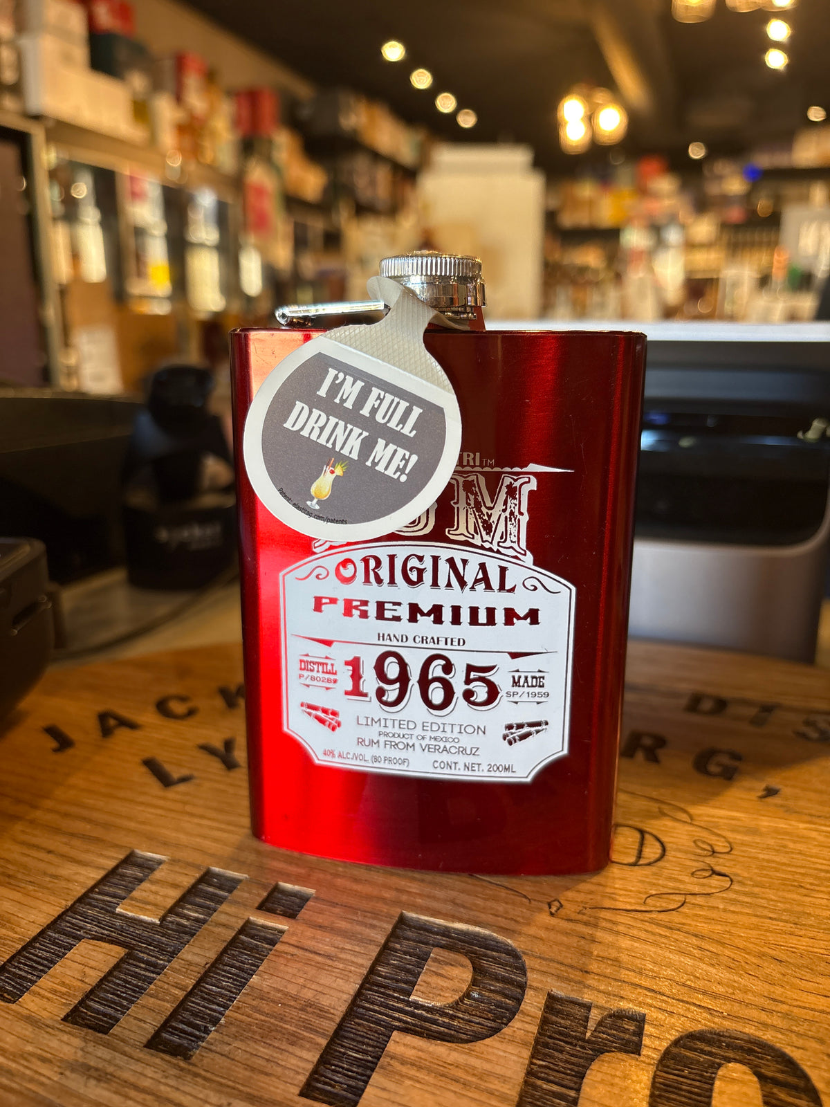 Casa Maestri Gold Rum Flask 200ml | Premium Gold Rum