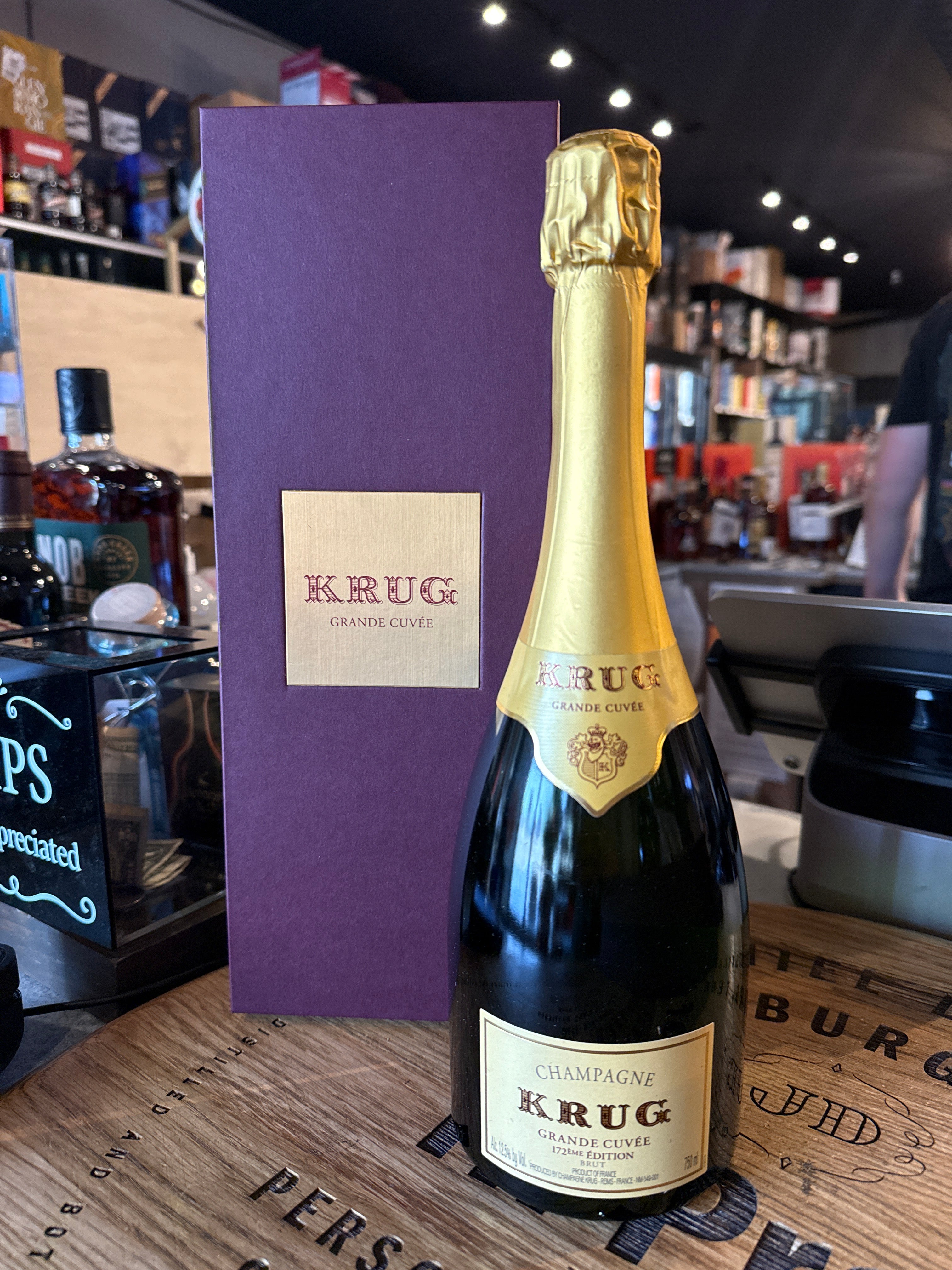 Krug Grande Cuvee 172 Edition Champagne 750mL – Hi Proof