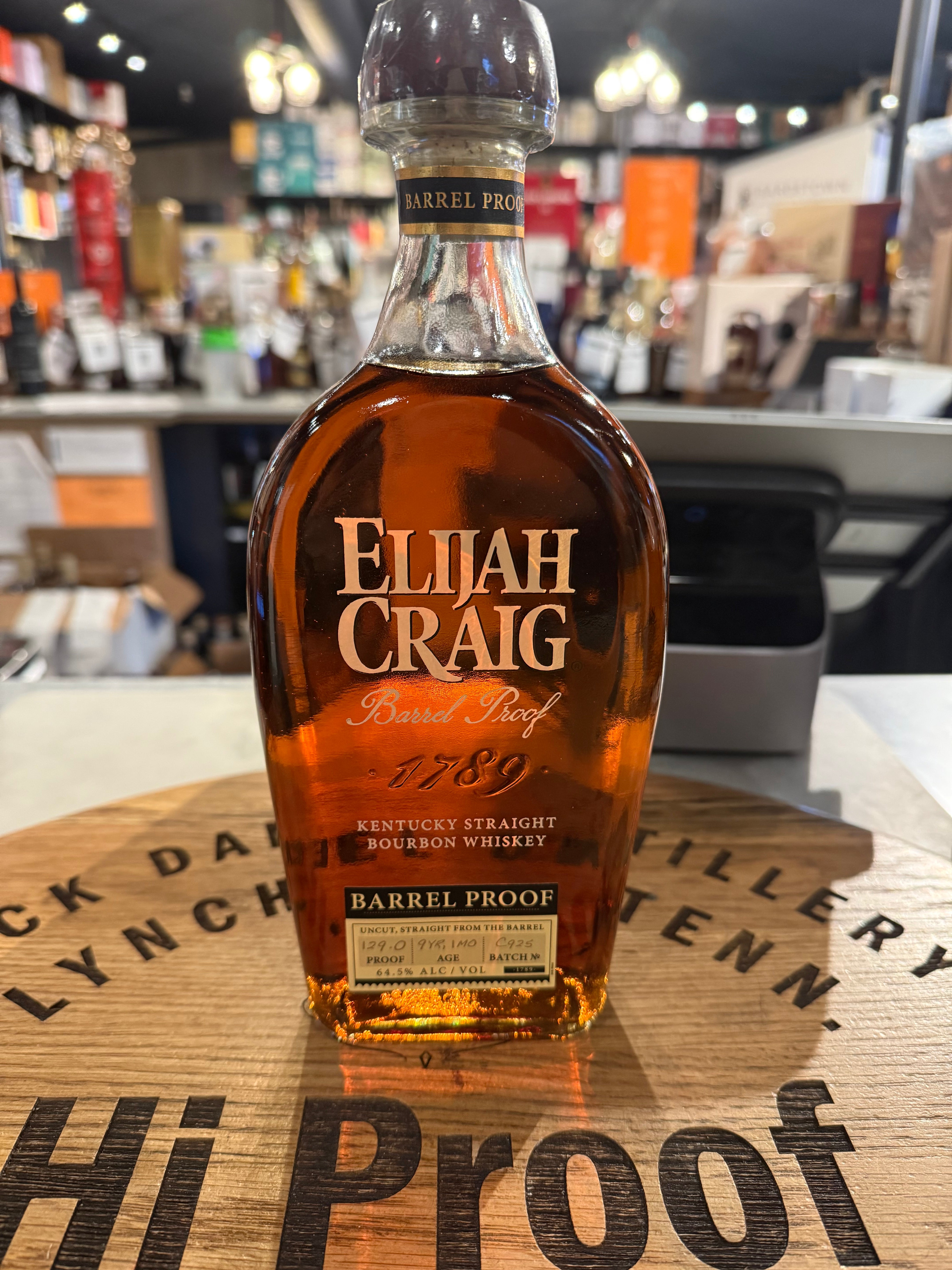 Elijah Craig Barrel Proof Batch C925 129 Proof 750ml – Hi Proof