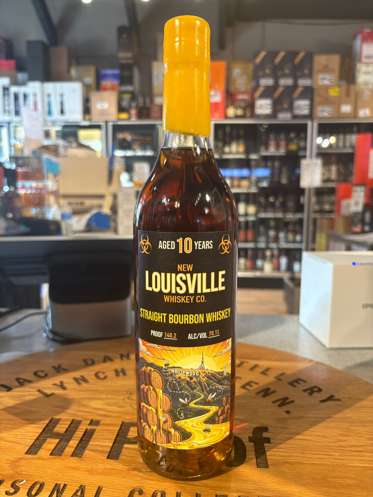 New Louisville 10 Yr Bourbon Hollywood Honey 140.2PROOF