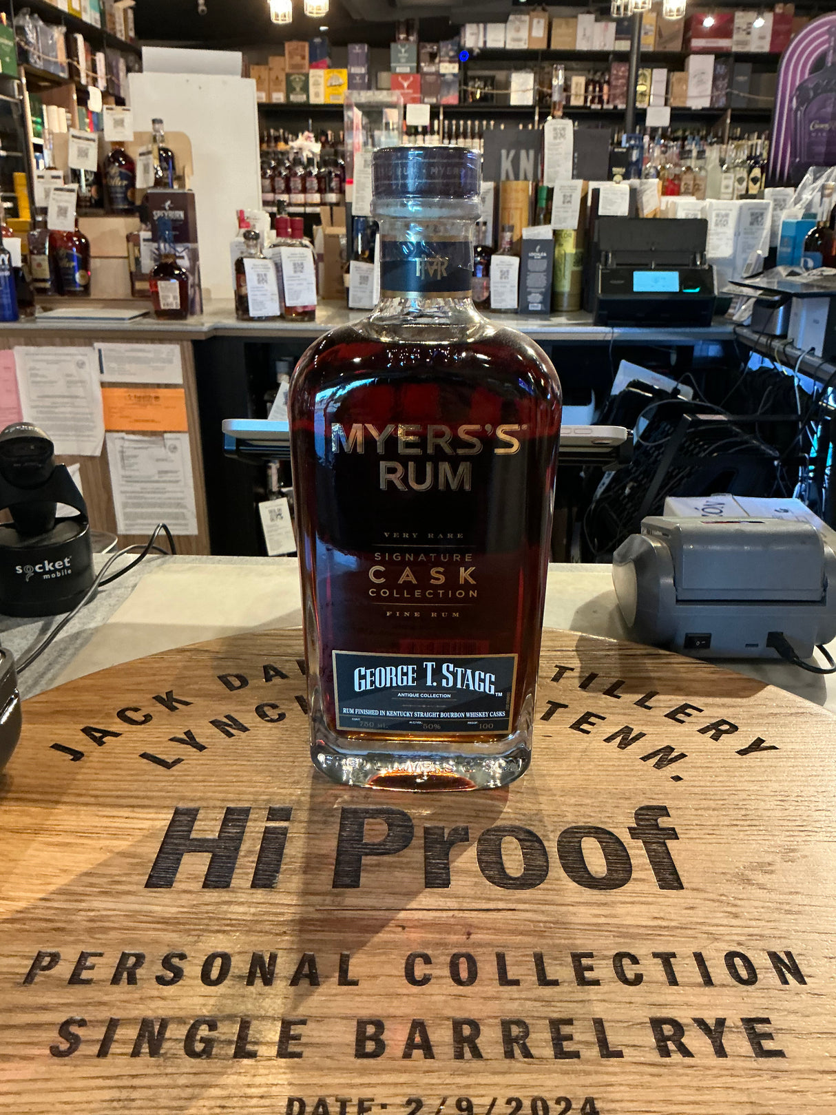 Myers's Signature Cask Collection George T Stagg Rum 750ml