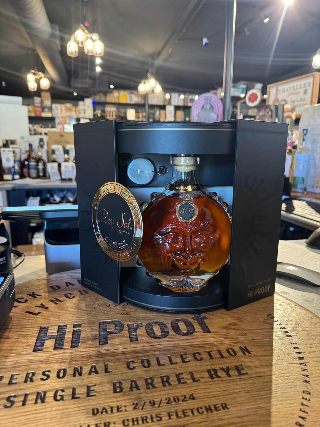 Casa San Matias Rey Sol Tequila Anejo 10 year old Hi Proof Store Pick 750 ml