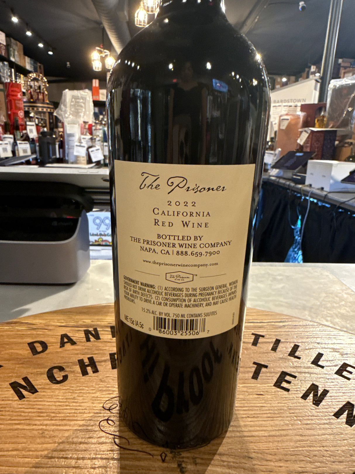 2022 THE PRISONER RED BLEND 750ml