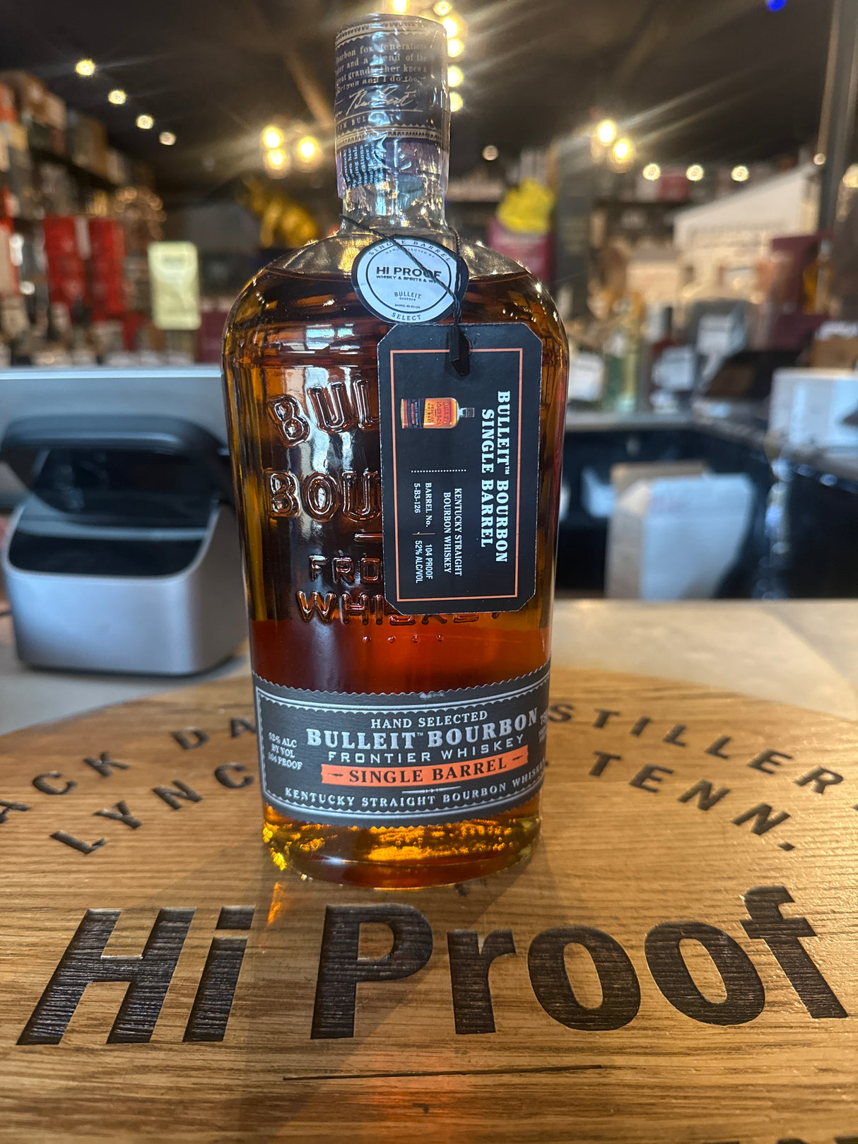 Bulleit Single Barrel Bourbon #5-B3-126) 750ml