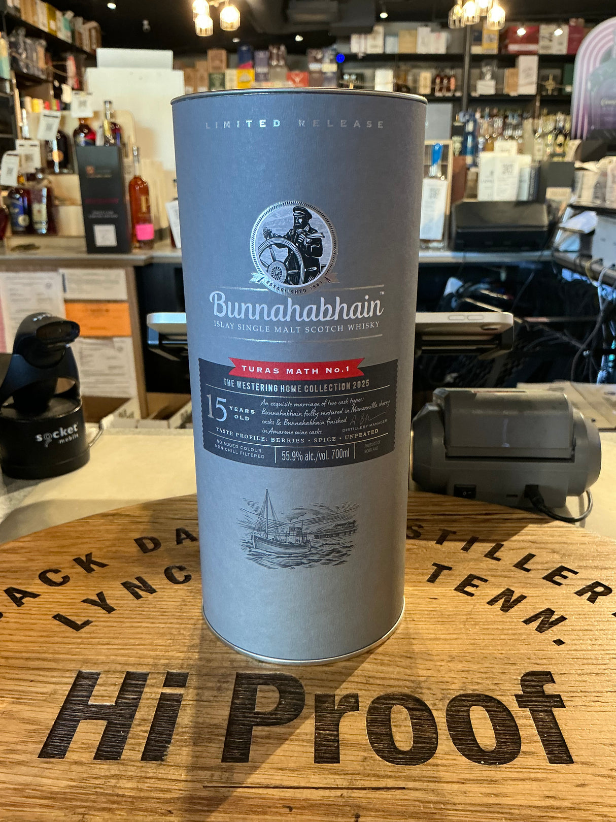 Bunnahabhain Turas 15 Years Math No.1 Single malt Scotch Whisky 111.8 Proof 700ml