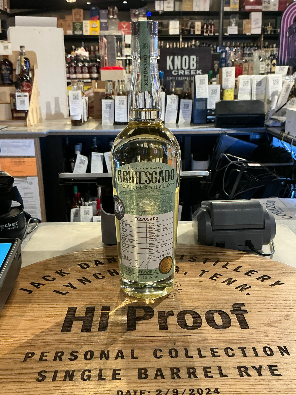 Arriesgado Reposado Tequila 750ml