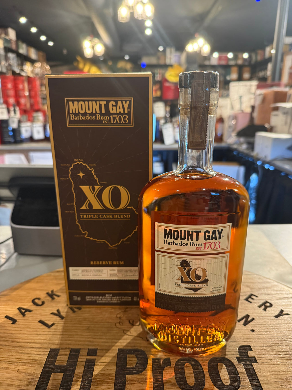 Mount Gay X.O Extra Gold Rum 750mL