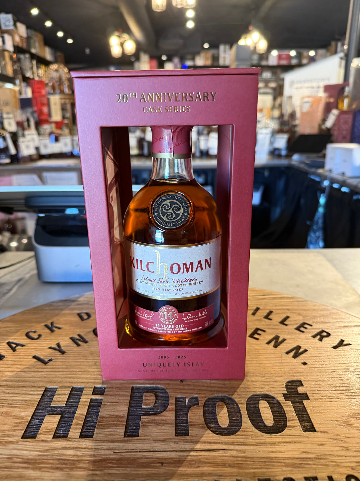 Kilchoman 14 Years Old ex-Sherry 100% Islay Anniversary Cask Series 700 ml 55% alc.