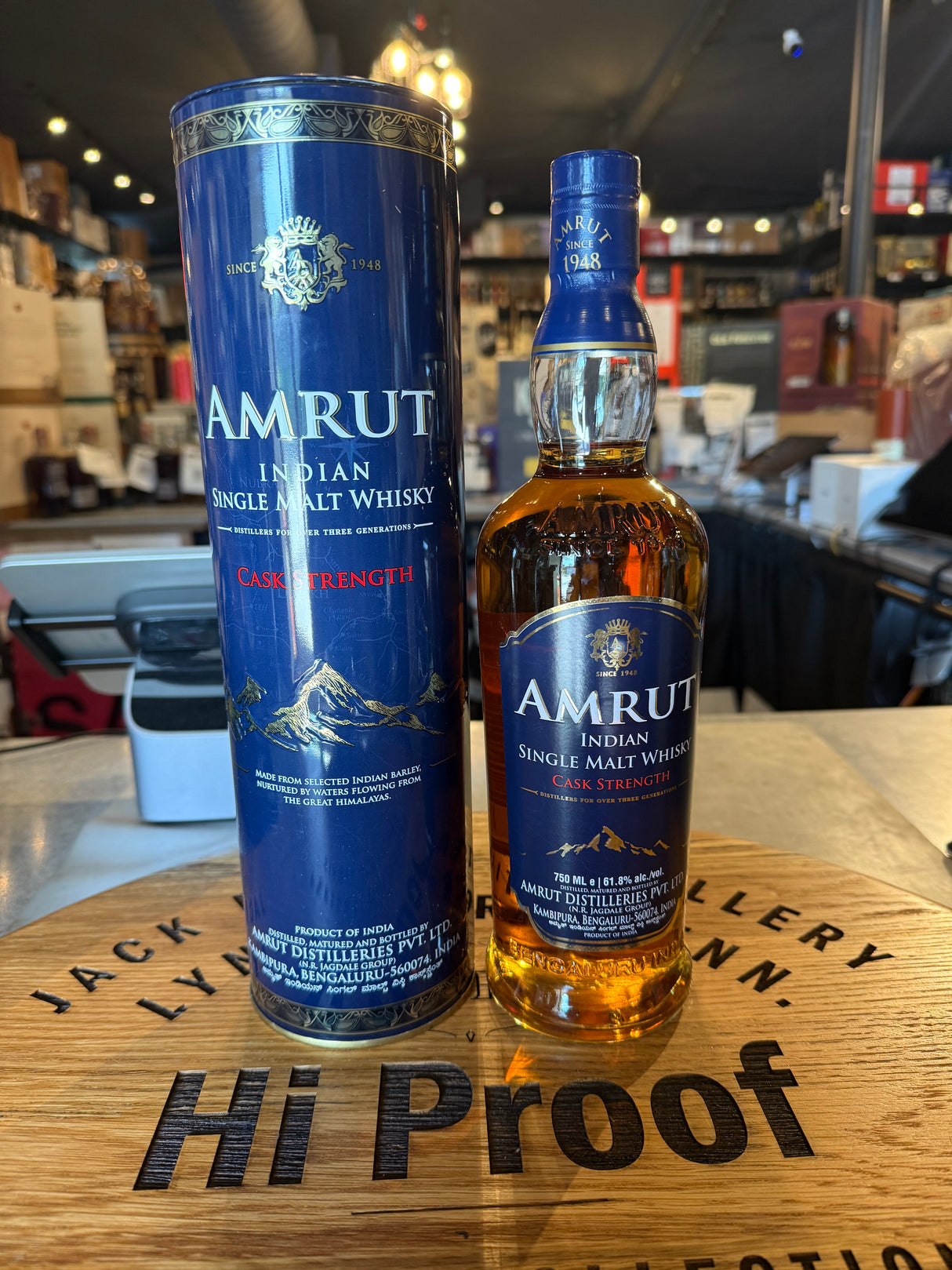 Amrut Single Malt Cask Strength  India Single Malt Whisky 750 ml