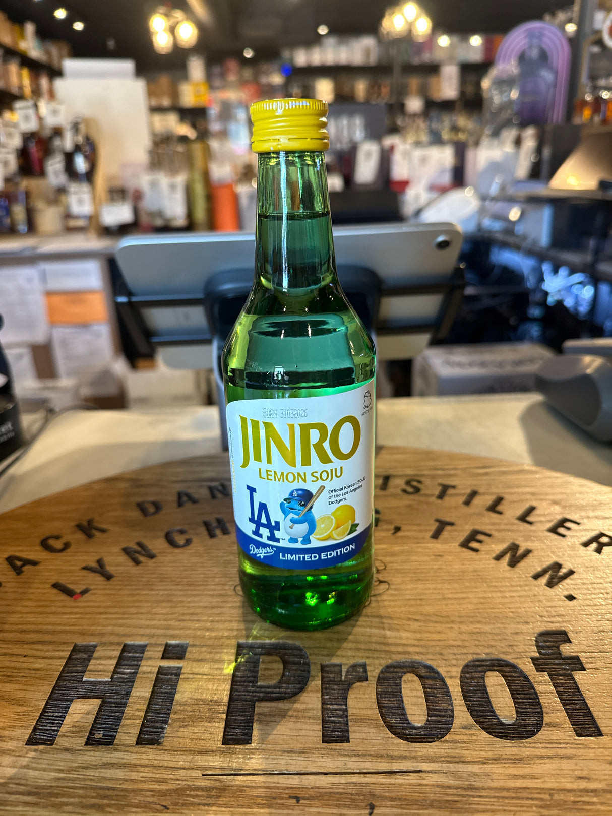Jinro Soju Lemon LA Dodger Edition 375ml