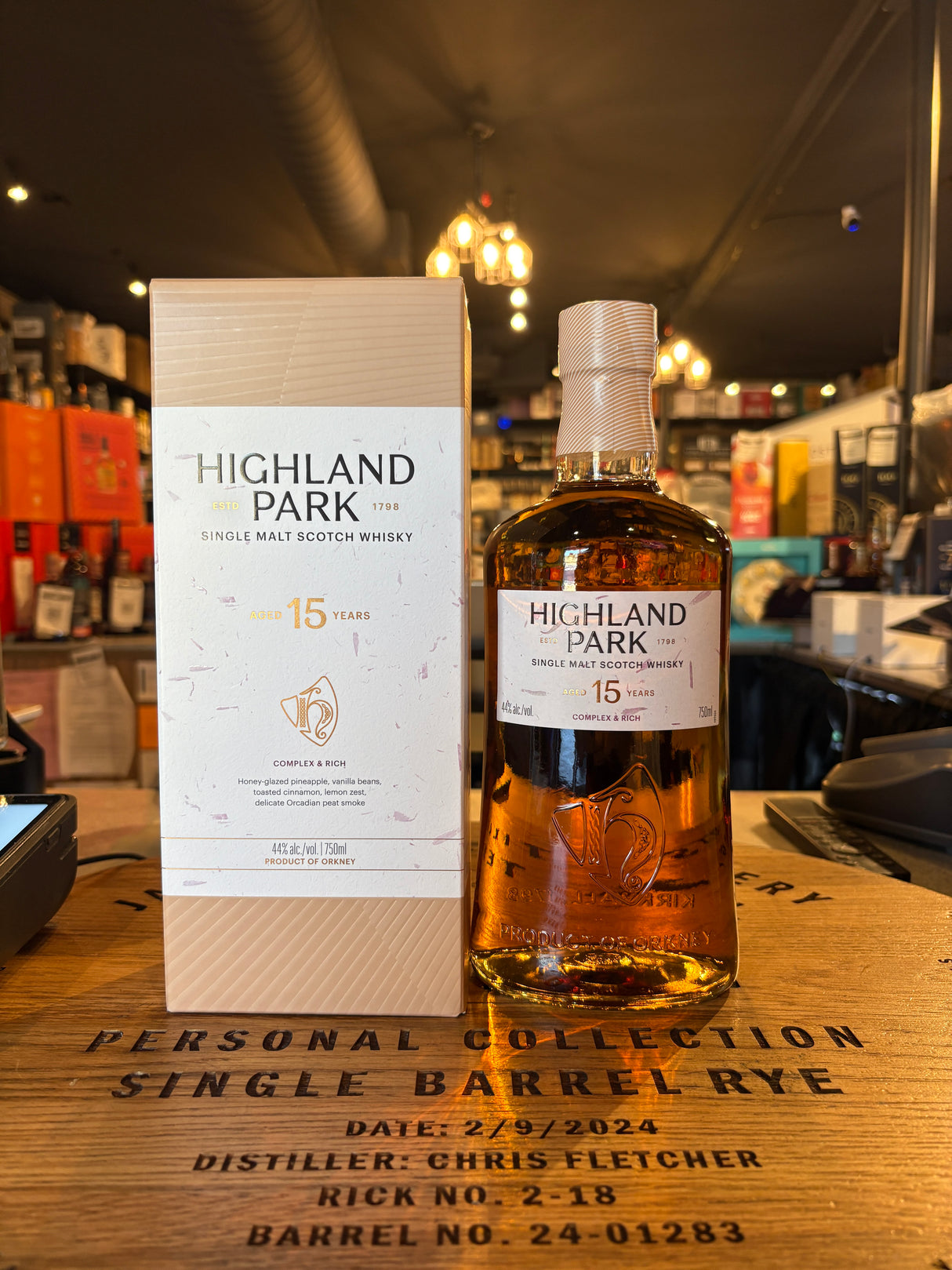 Highland Park 15 Year Old Viking Heart Single Malt Scotch Whisky 750ML