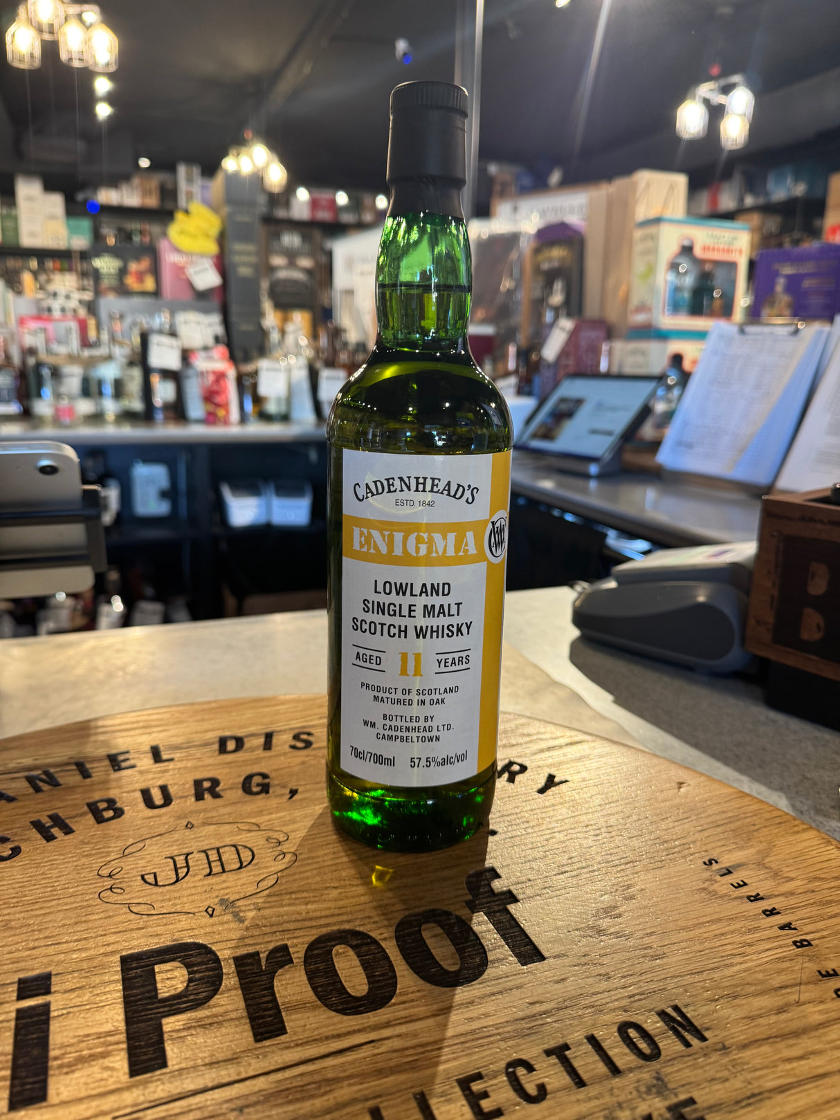 Cadenhead's Enigma 2013 Lowland 11 Year Single Malt Whisky 700mL