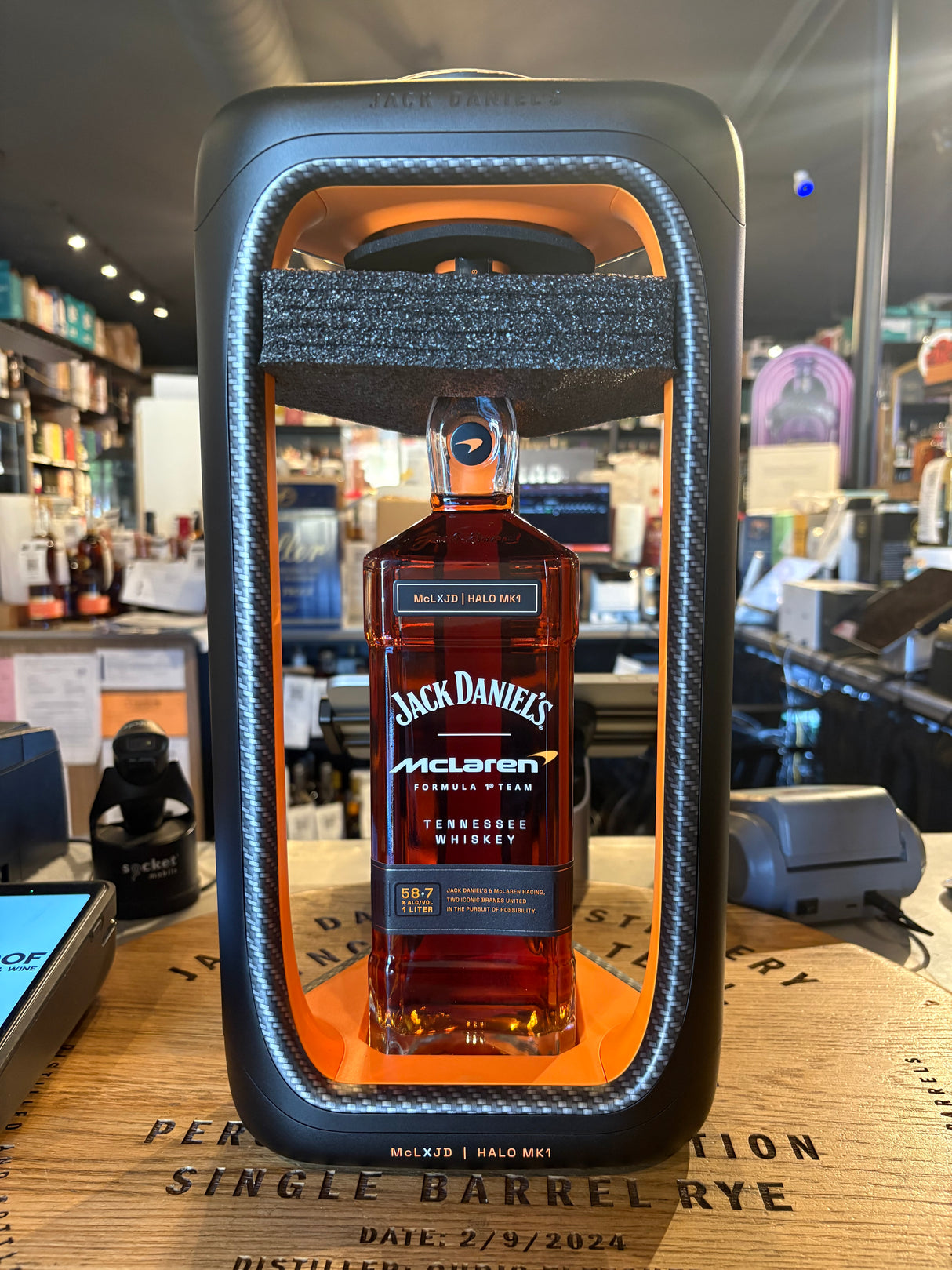 Jack Daniel's x McLaren Halo MK1 Limited Edition Tennessee Whiskey 1L