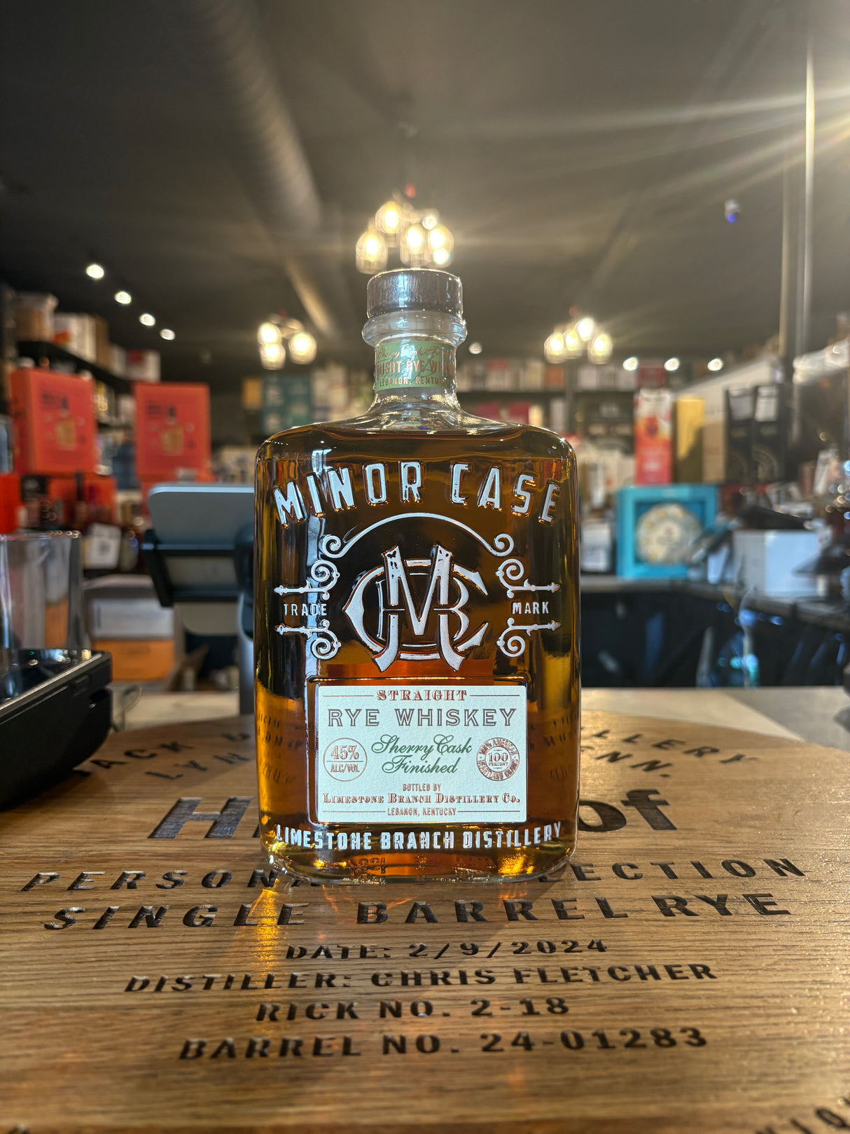 Minor Case Straight Kentucky RYE Whisky 750mL