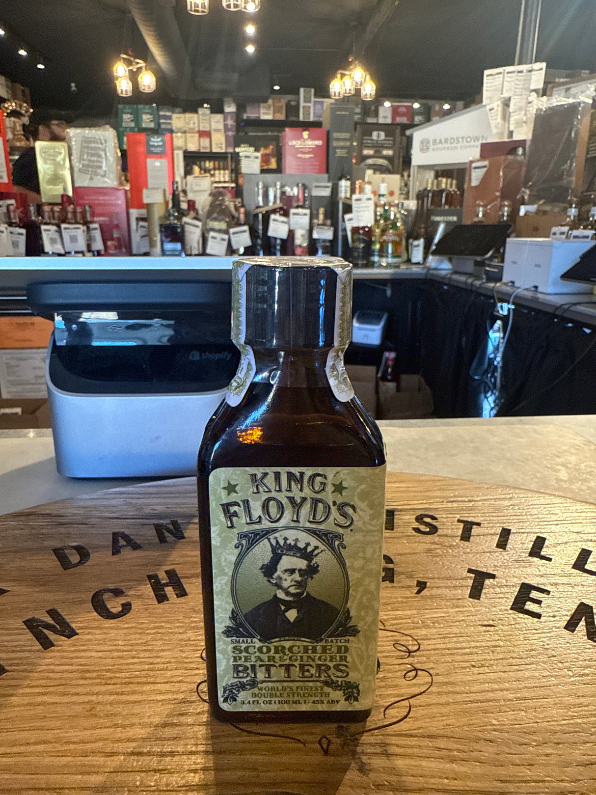King Floyd's Bitters Scorched Pear & Ginger Bitters. 3.4 fl.oz