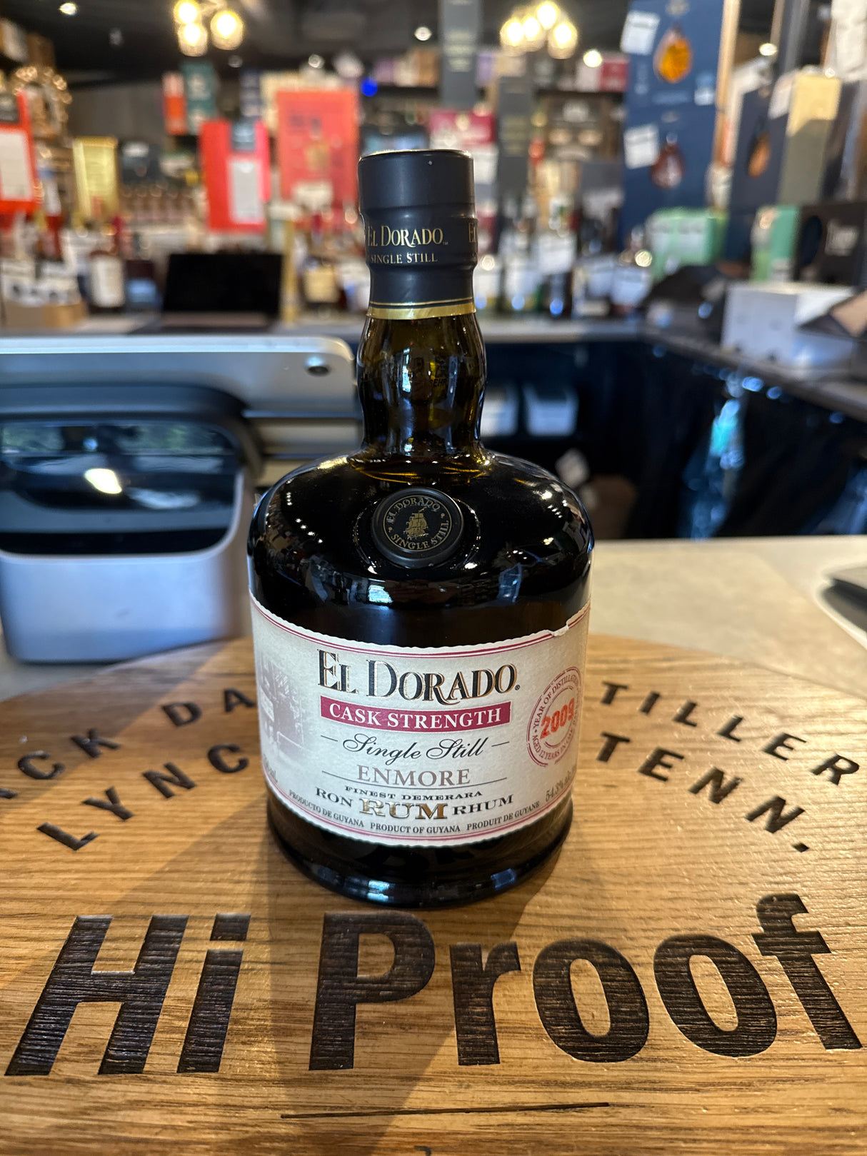 El Dorado Single Still Rum - Enmore (EHP), Cask Strength, 750ml