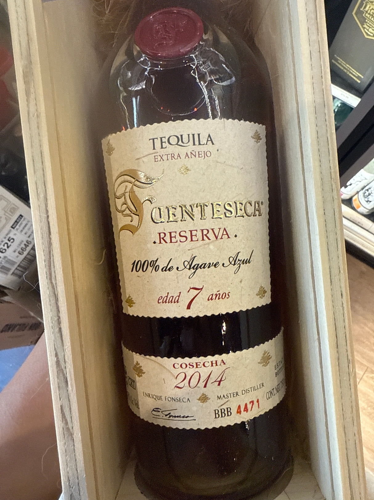 2014 Fuenteseca Reserva Extra Anejo 7YEAR