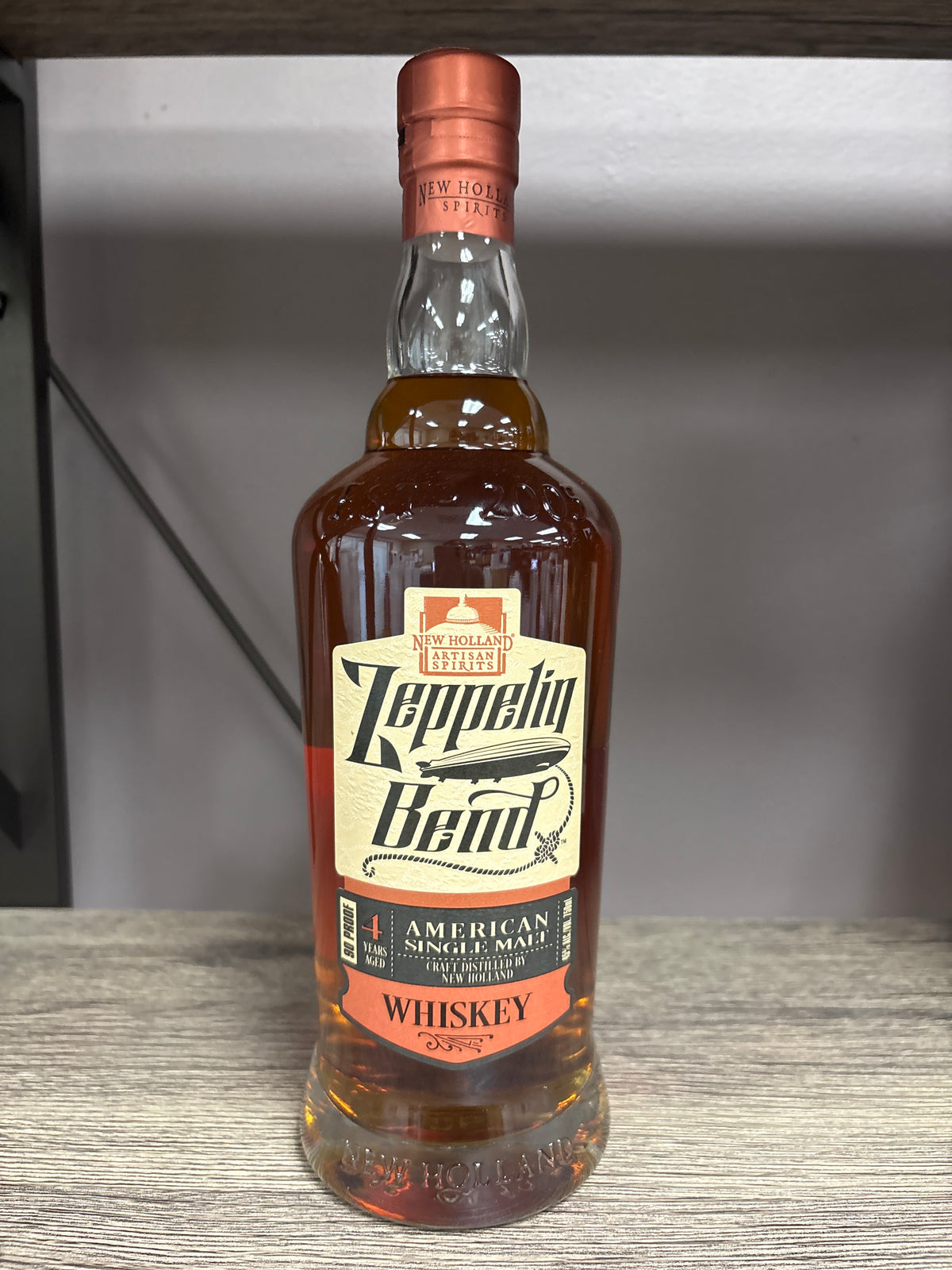 New Holland Zeppelin Bend Straight Malt Whiskey 750ml