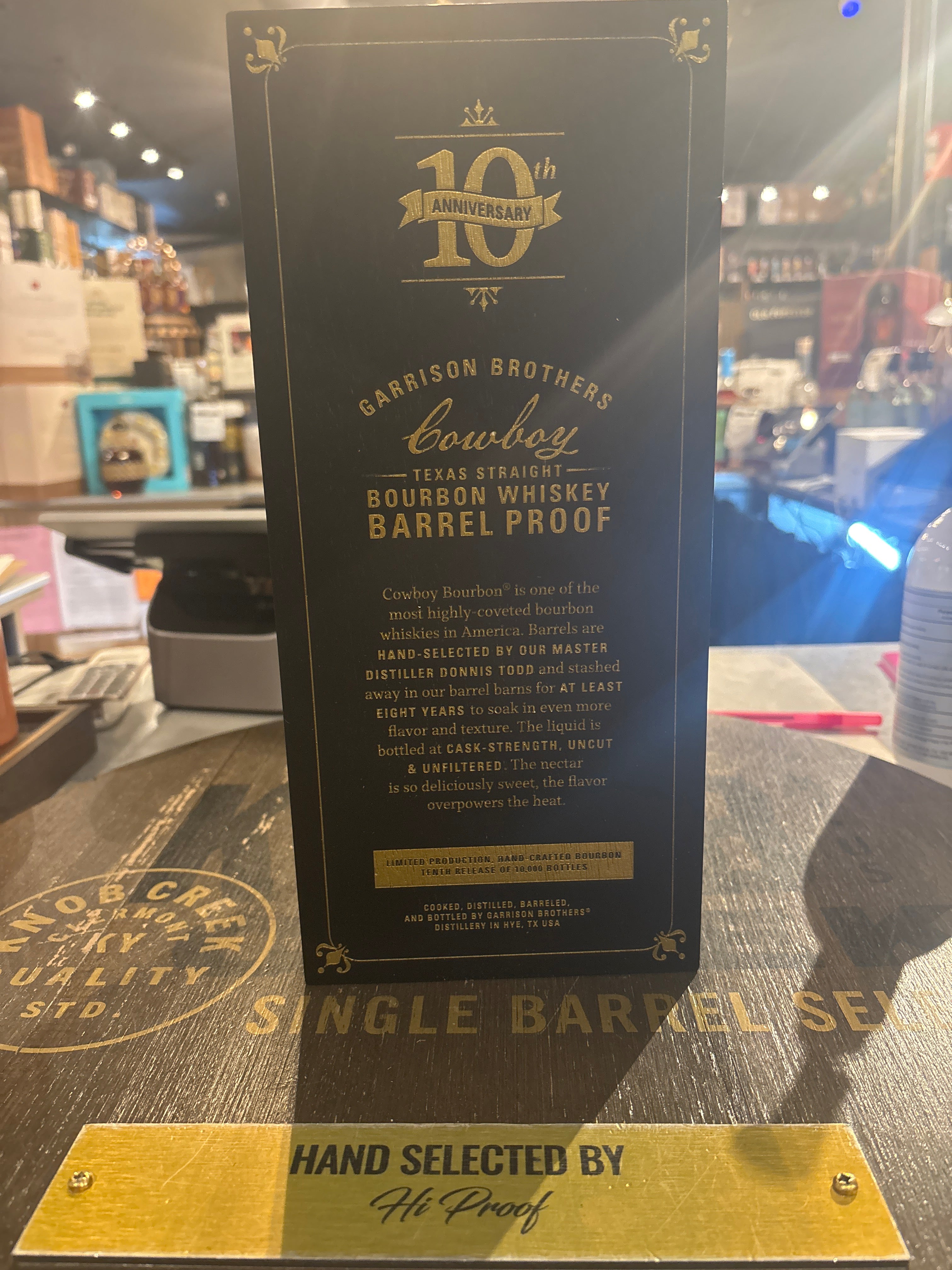 2024 Garrison Brothers Cowboy Bourbon Whiskey 750ml 140.2 PROOF