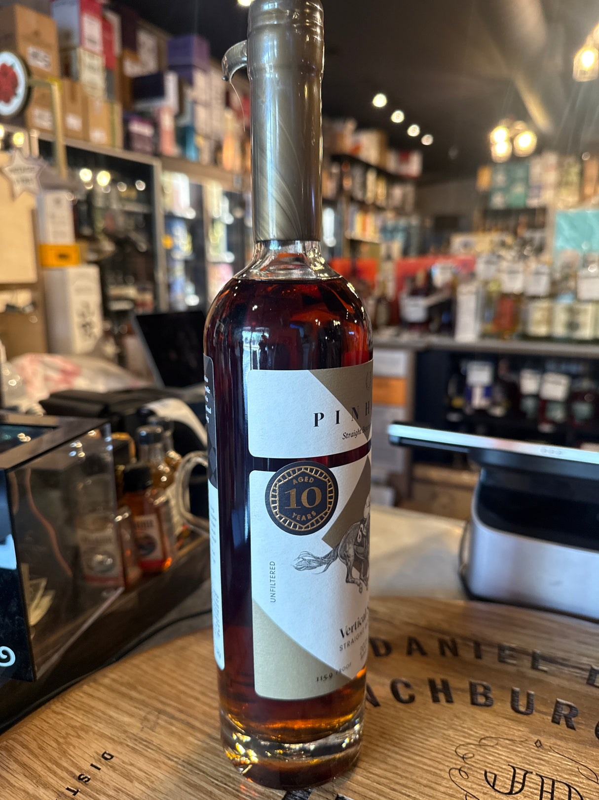 PINHOOK BOURBON VERTICAL SERIES KENTUCKY 10 YEARS 115.9 Proof 750ML